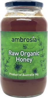 Ambrosia Raw Organic Honey